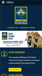 Mobile Screenshot of beaconchristian.org